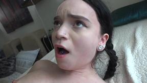 ”GFE session with petite amateur model banged hard POV on date POV”