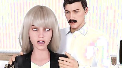 Alice Part 3: Watch her insatiable desires lead to a wild anal ride with big natural boobs and a hot MILF