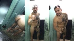 aquele banho depois de atender uma fa trans linda e produzir um conteudo top ? #allanguerragomes