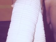 Gaping, Fisting and Stuffing my hungry Ass with a Pillow - Preview