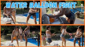 Water balloon fight