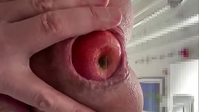Apple in my butt insertion