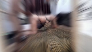 I was so that we couldn't resist and made out on the couch