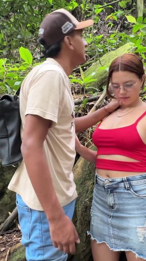 Must-see moment from &quot;We are left alone in the forest with my big red haired stepsister and I take the opportunity to give&quot;