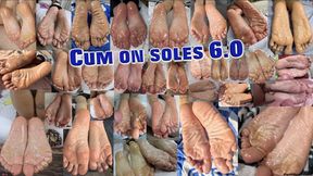 Cum on Soles Cumpilation Version 6 – OMG! 31 cumshots!!