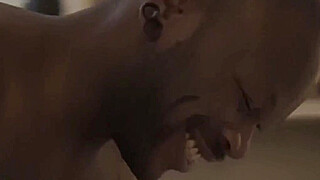 Beautiful Shemale taking a BBC Hard!