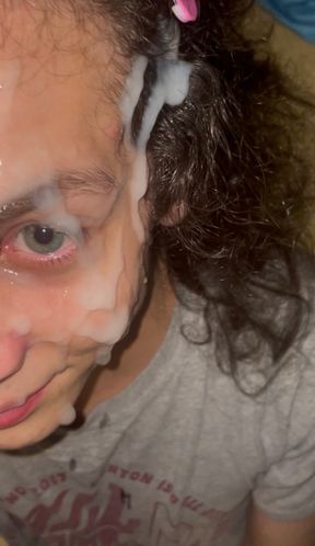 Cute teen boy plays with older stepsister makeup and takes huge facial from older straight guy. I&amp;#039;m 18 and fem he&amp;#039;s 29