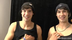Exclusive First Casting - Aston Twins Get Fucked Hard