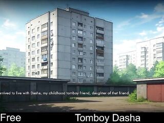 Tomboy Dasha Demo (free game itchio) Visual Novel, Adult, Hentai, Dating Sim, Eroge, Erotic, Anime, NSFW, Porn, sex
