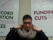 How to put on Circle Scarf for Men - by Chinese Man