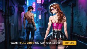 POV Sissy Femboy Invited You to Fuck Her Ass in a Dirty, Damp Alley.