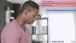 Private Black - Anita Bellini Bangs Her Dark Dick Neighbour!