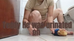 Lola peed on him completely