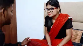 Hot Indian teacher teaches Kama Sutra to student