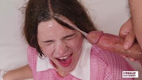 juniper ren takes nade nasty’s stream straight down her throat!
