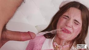 juniper ren takes nade nasty’s stream straight down her throat!