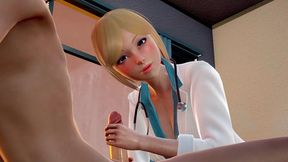 Pantyhose Nurse Rina in 3D Hentai - POV Handjob and Close-Up Titfuck with a No Hands Blowjob Ending - Rule34 Animation