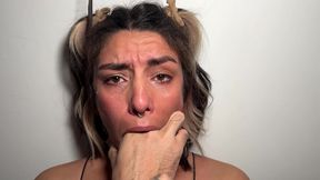 tied up bondage face fucking and sex!