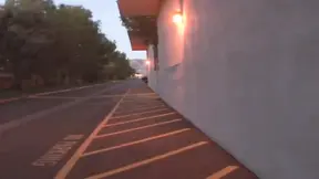 Hot amateur babe with a pink, wet pussy gets hard bumped and filled with yogurt