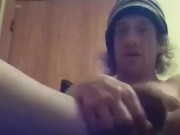 Anal Beads In My Asshole As I Get Dressed For A Cigarette Outside