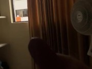flashing big hard dick for latin maid she loves to watch