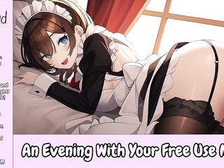 An Evening With Your Free Use Maid [Erotic Audio For Males]