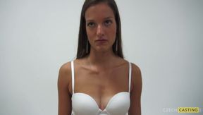 Kristyna With Sexy Tans At Czech Casting