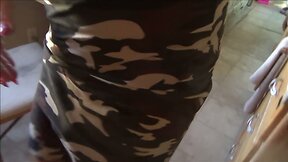 sexyslut driving in chastity device