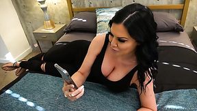 Super curvaceous astonishing beauty Jasmine Jae is ready for horny anal