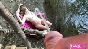 Peeing while fucking girlfriend, piss drinking and piss fetish compilation