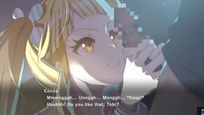 [Gameplay] マジカミDx Cocoa- Twintail Hottie Sucking my Cock After School