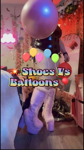 💥 Shoes vs. Balloons 🎈