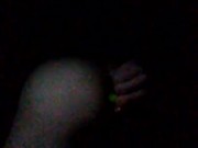 Fuckin my tight virgin ass outside
