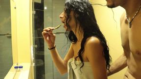 Hot Mature Indian Goes to the Motel with Her Neighbor and They Fuck Together