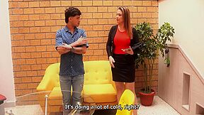 Real Estate Agent Gets A Horny Client And Offers Him Extra Services