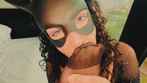 BUNNY GIRL BACK AT IT IN NYC! TOE SUCKING AND SELF WORSHIP