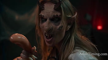 Dick Stealing Demon Horror - Ashley Lane, Tommy Pistol, Anna Claire Clouds | AdultTiming