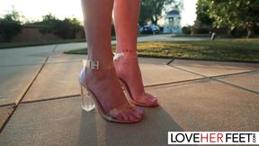 JOI Foot Tease With Cute Blondie Hayley Reed