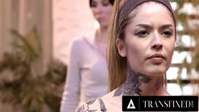 Lesbian Transgender Emma Roses Hottest Scenes! Doggy Double Penetration Threesome