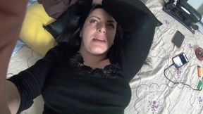 Double Pleasure with Milfycalla Episode 43 of 47 Solo Play, Stockings &amp; Toys