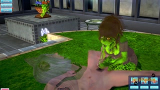 Furry Hentai - Lizard x Human Wolf Handjob (Uncensored)