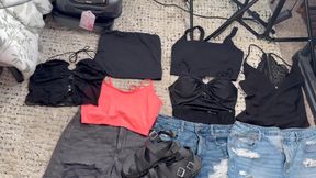 Vlog Pack with Me for Vacation: Try on Haul