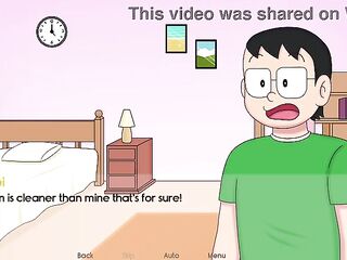 Nobita plays with everybody