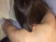 Mature Hot Wife getting her ass filled and farting out the creampie