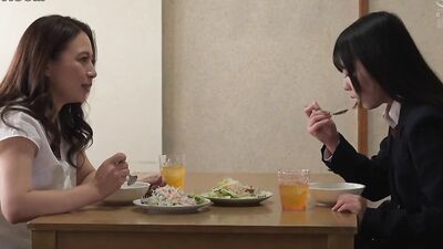 Watch Rion IZUMI get pounded hard while her daughter watches and begs for more