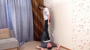 Older submissive guy is in hands of adorable coquette, vf1368x 1080p