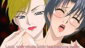 Busty Milf Neighbors Tease Each Other While Horny Guy Watches in Steaming Hot Hentai