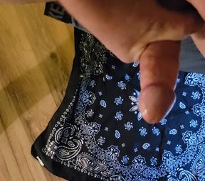 Masterbating my cock