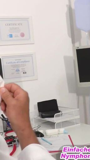 Jaw-dropping moment from "German natural tits milf patient fucks the doctor"