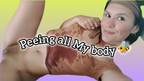 Pissing My body